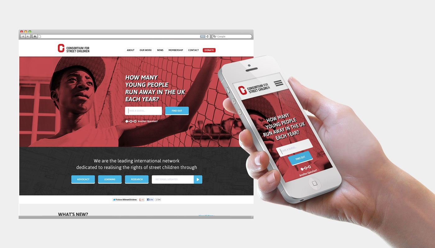 CSC Website Visual Design