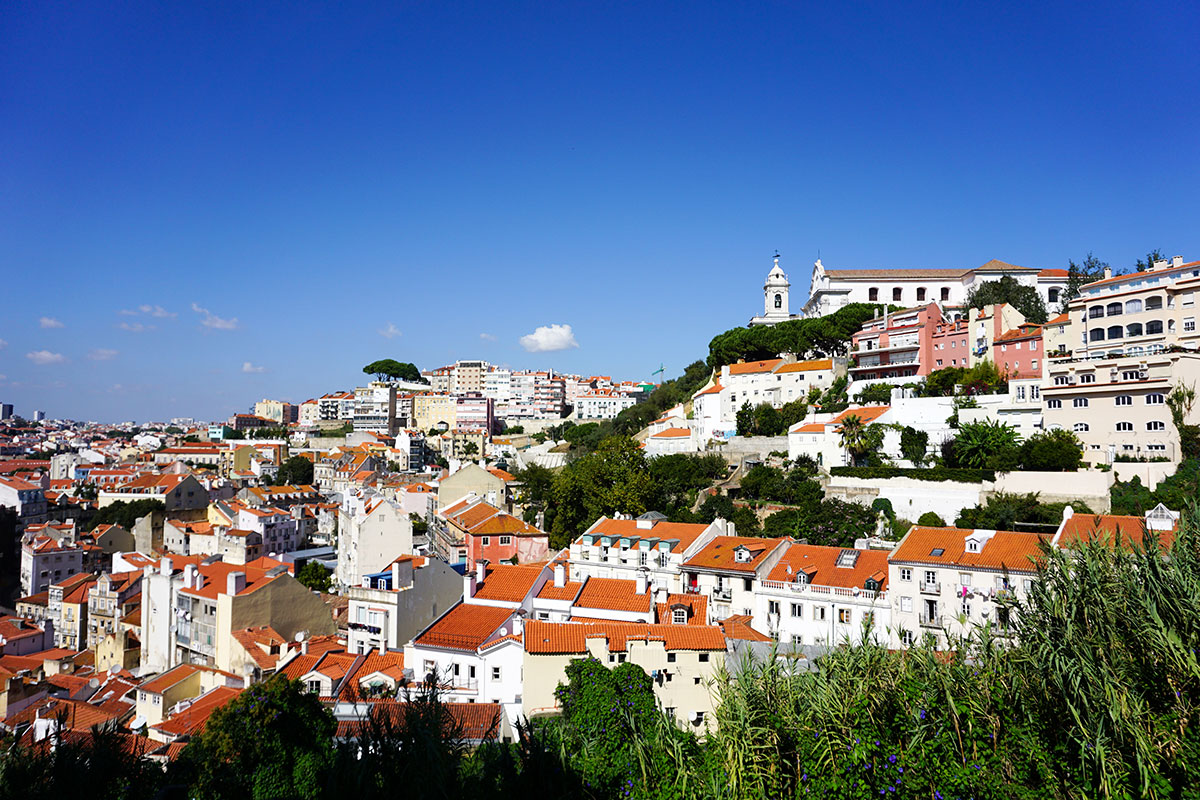 Lisbon Old Town View