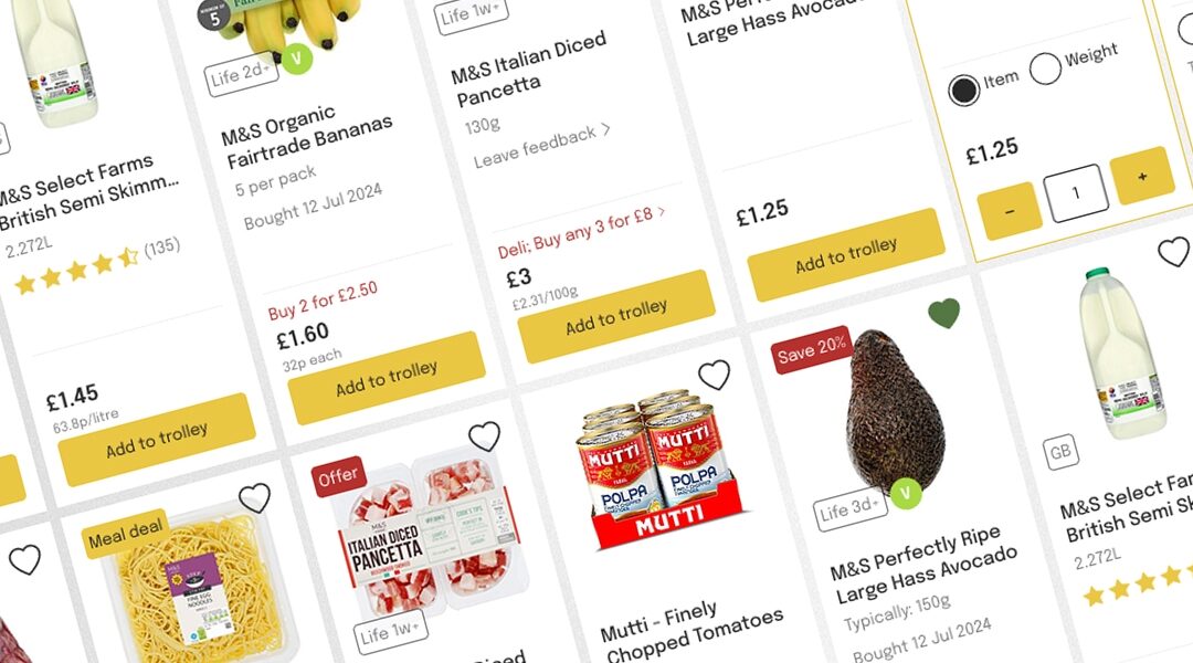 Ocado Product Card Concept (Figma)