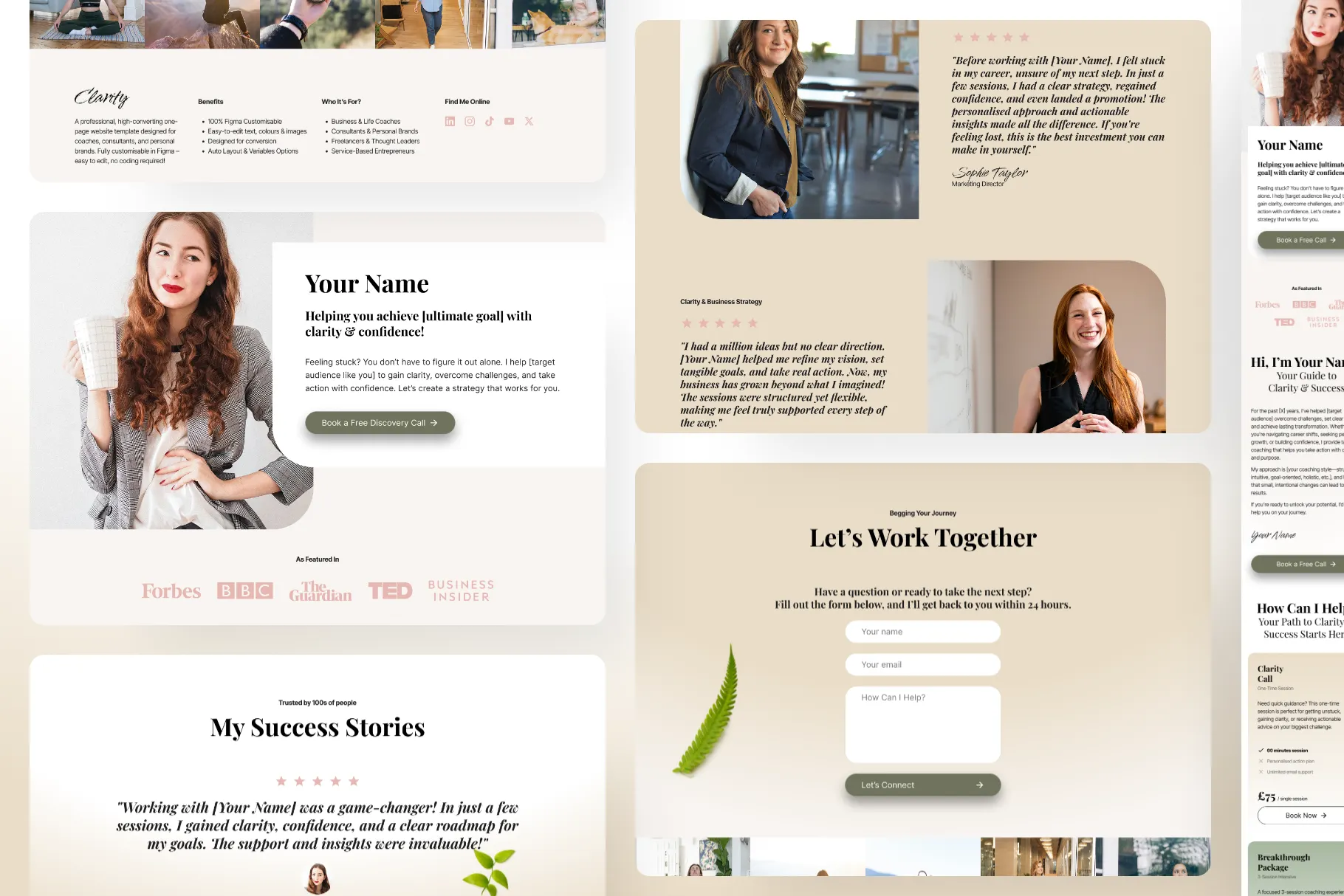 Sasha Lantukh Website Design