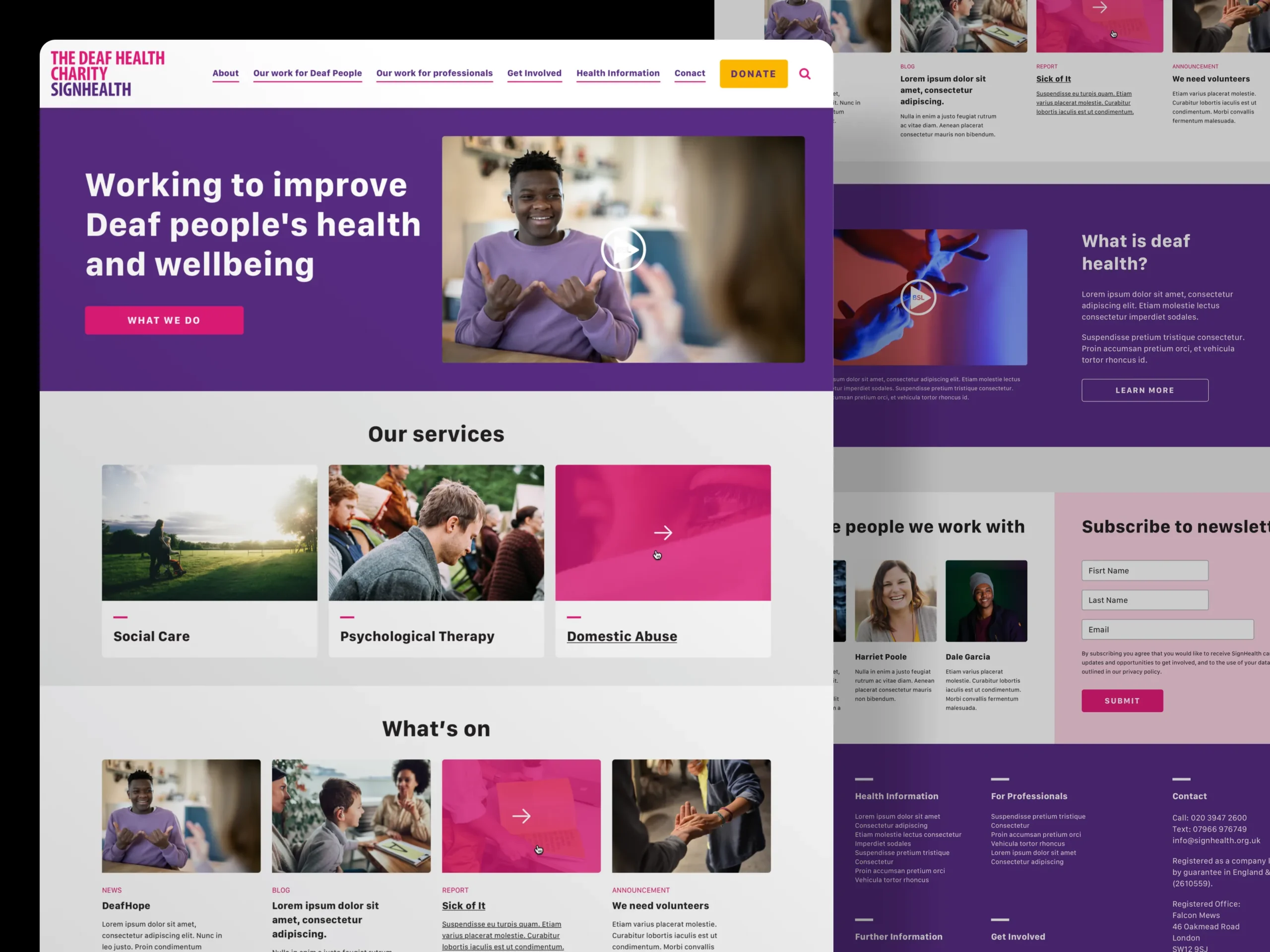 Sasha Lantukh Website Design