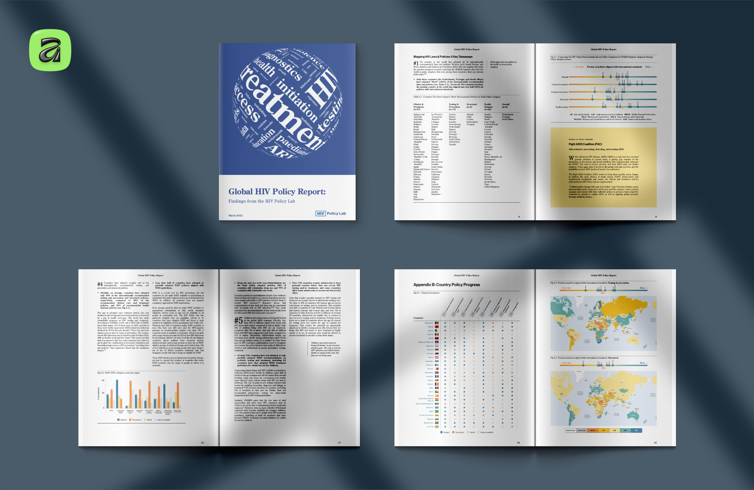 Cover and Three Spreads Example 2