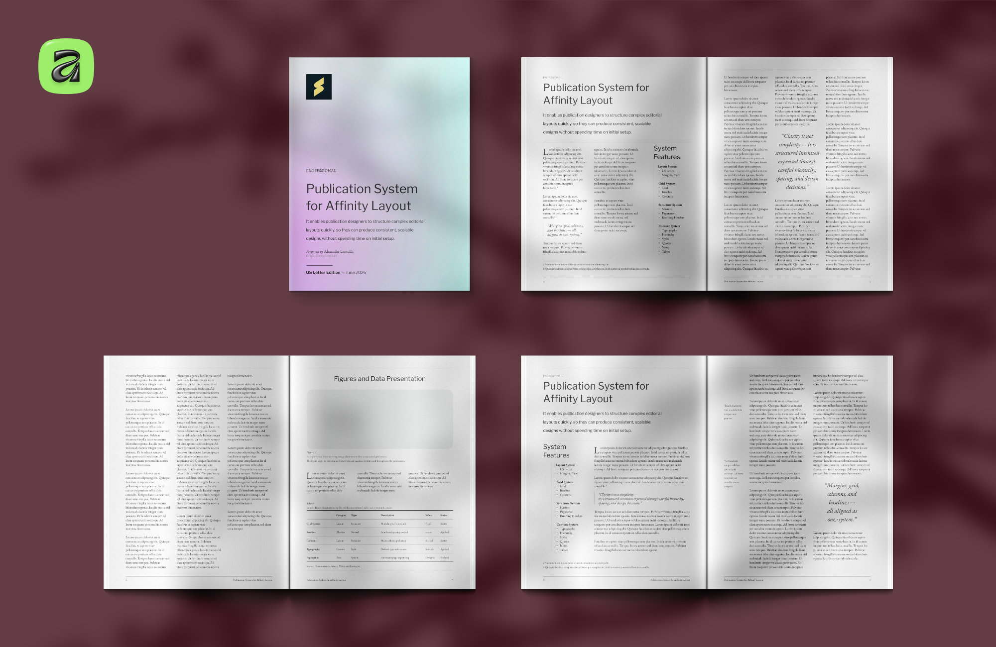 Publication System for Affinity