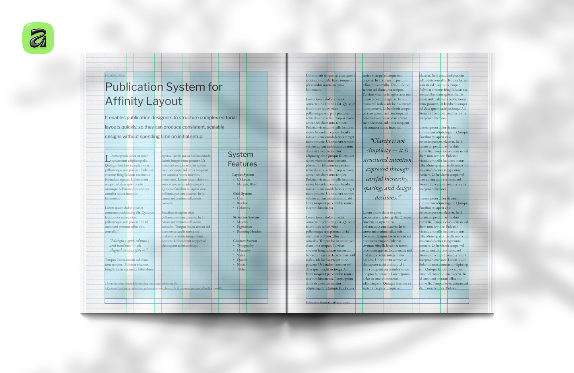 Publication System for Affinity