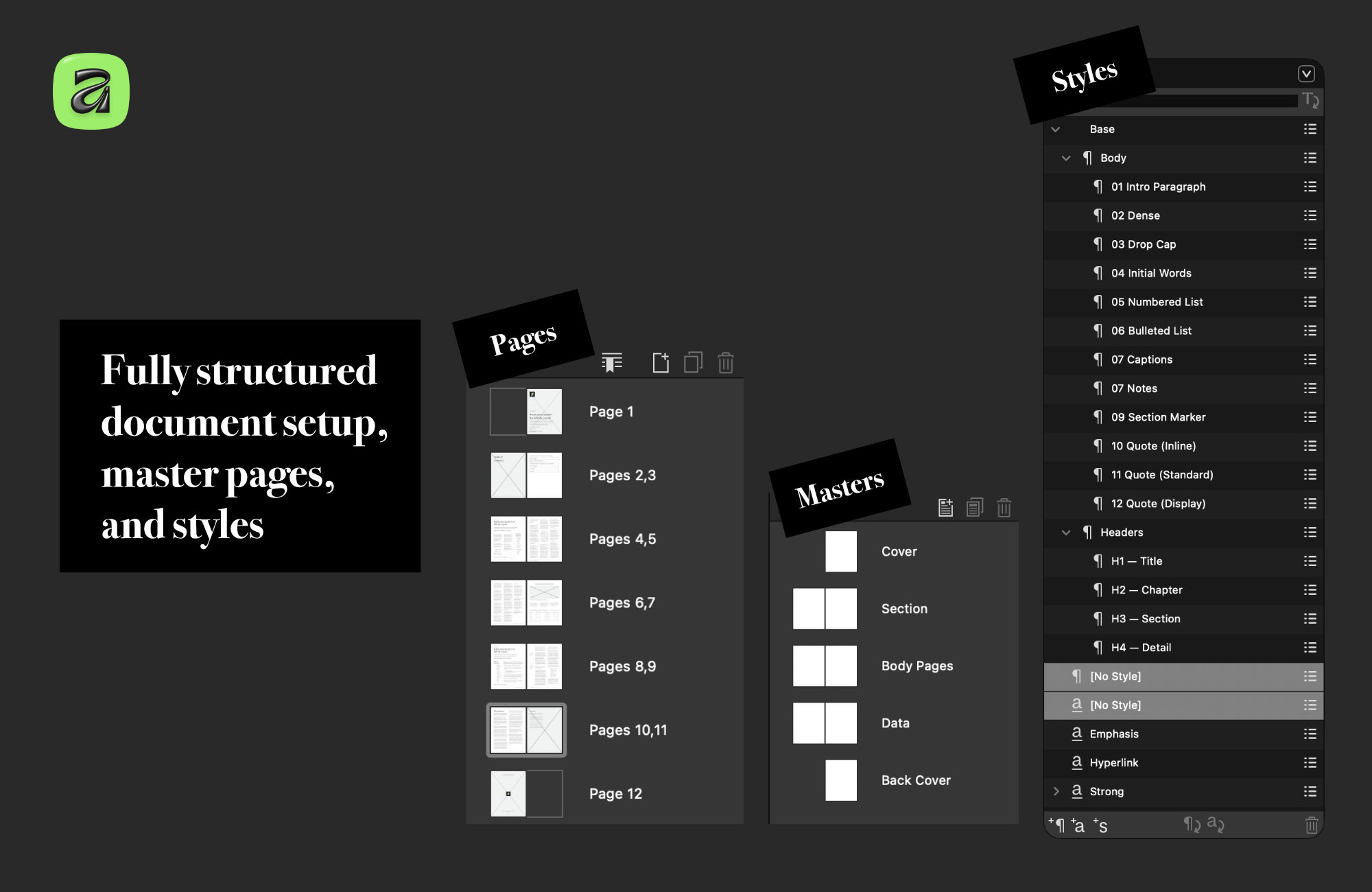 Publication System for Affinity